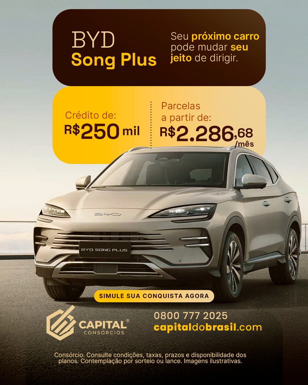 Simulação para BYD Song Plus